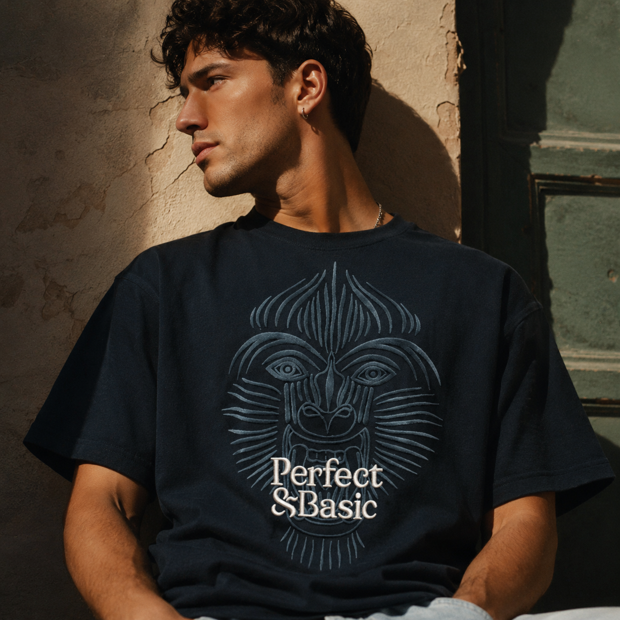 Camiseta Oversize Unisex – “Mandrillus sphinx”