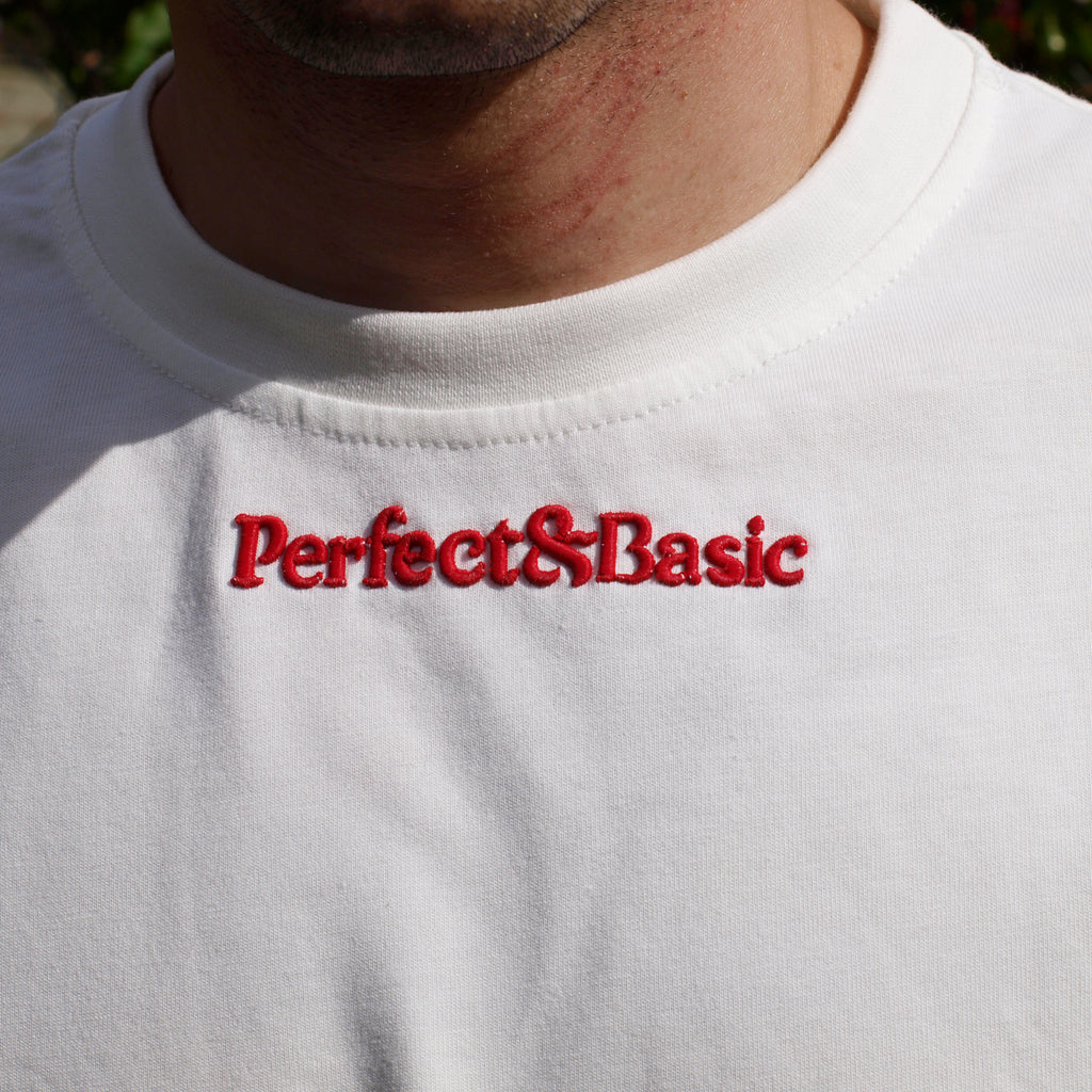 Camiseta Oversize Unisex – White Ampersand