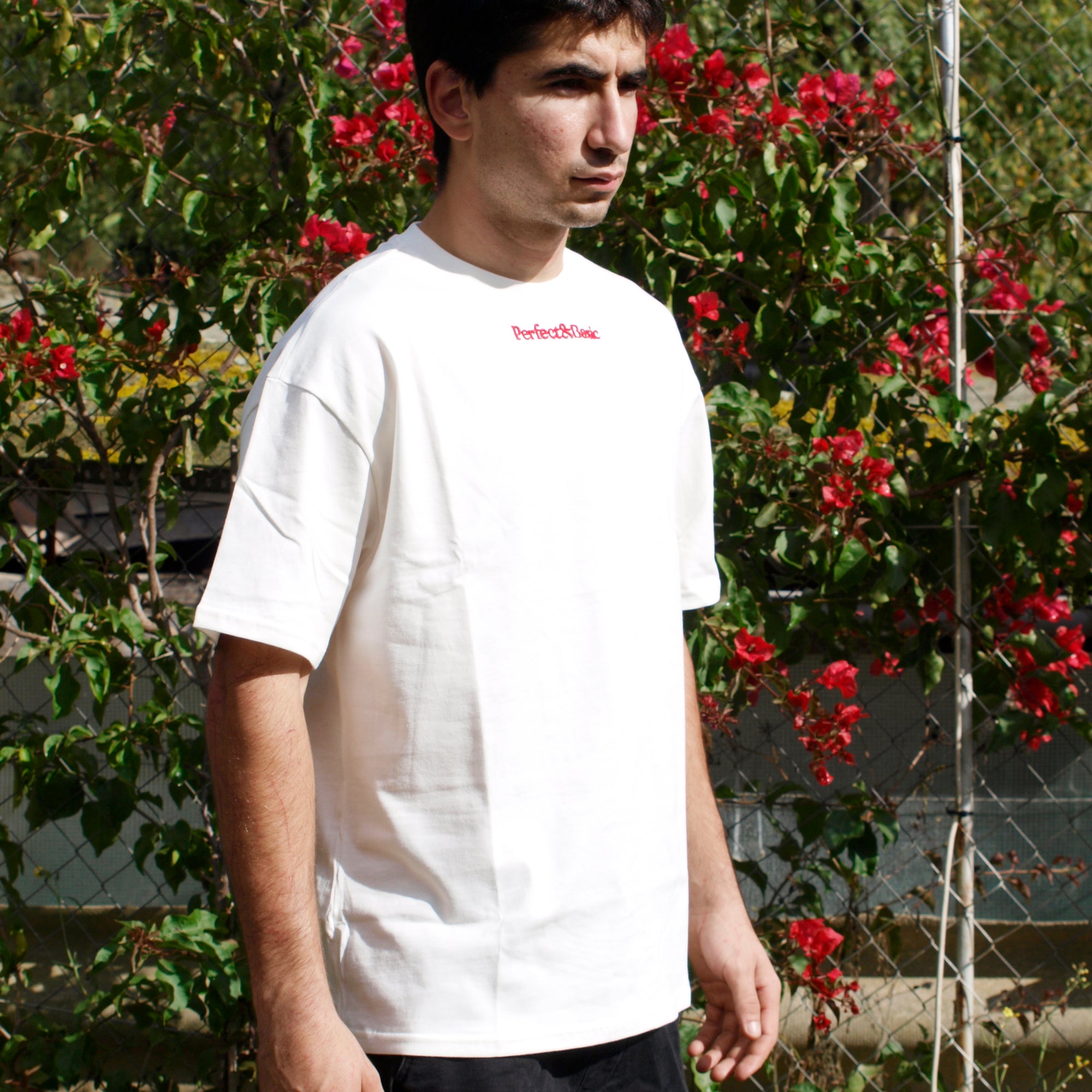 Camiseta Oversize Unisex – White Ampersand