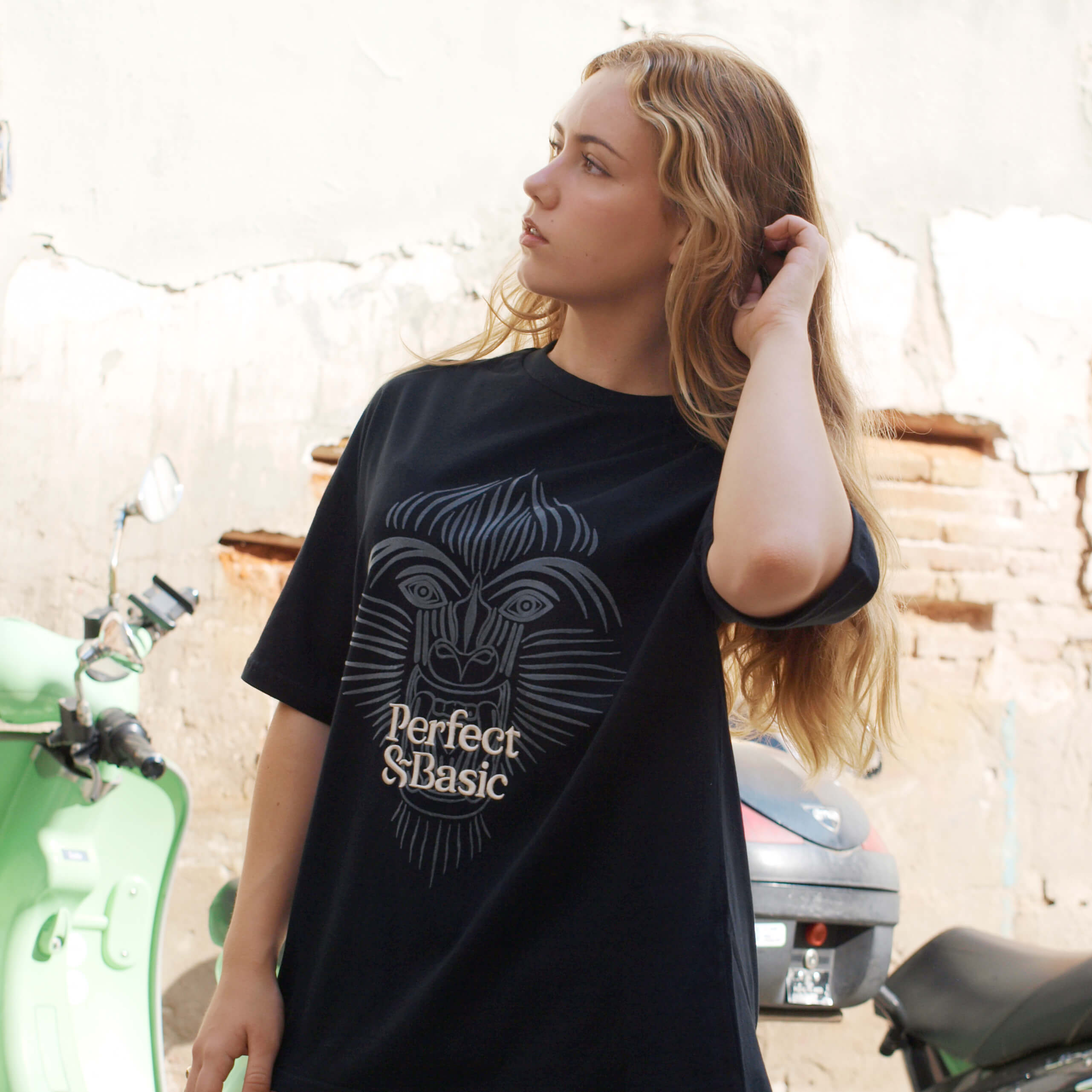 Camiseta Oversize Unisex – “Mandrillus sphinx”