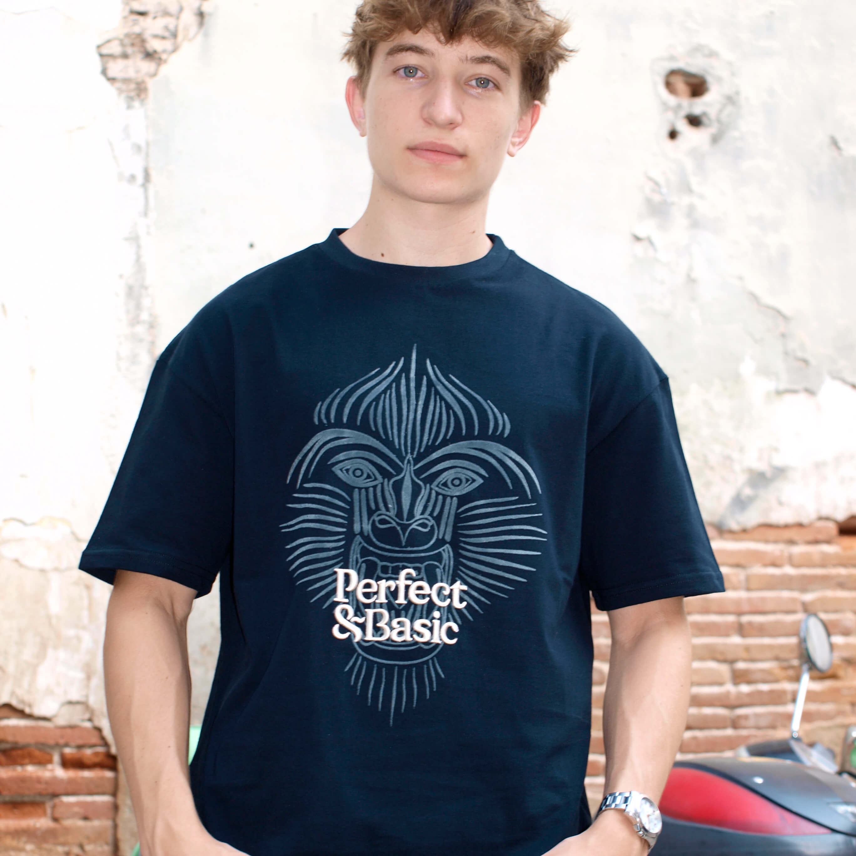 Camiseta Oversize Unisex – “Mandrillus sphinx”