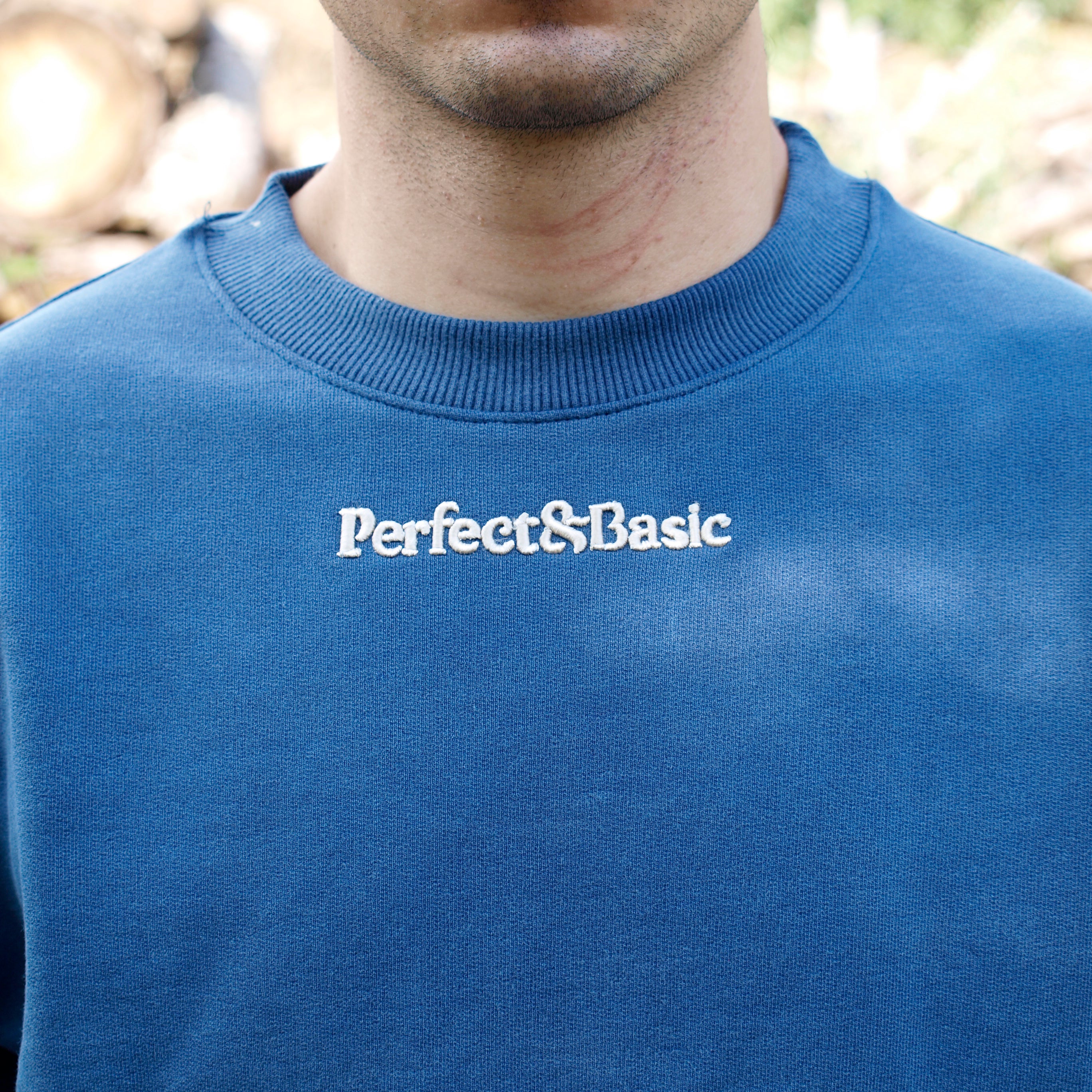 Sudadera Unisex – Blue Core