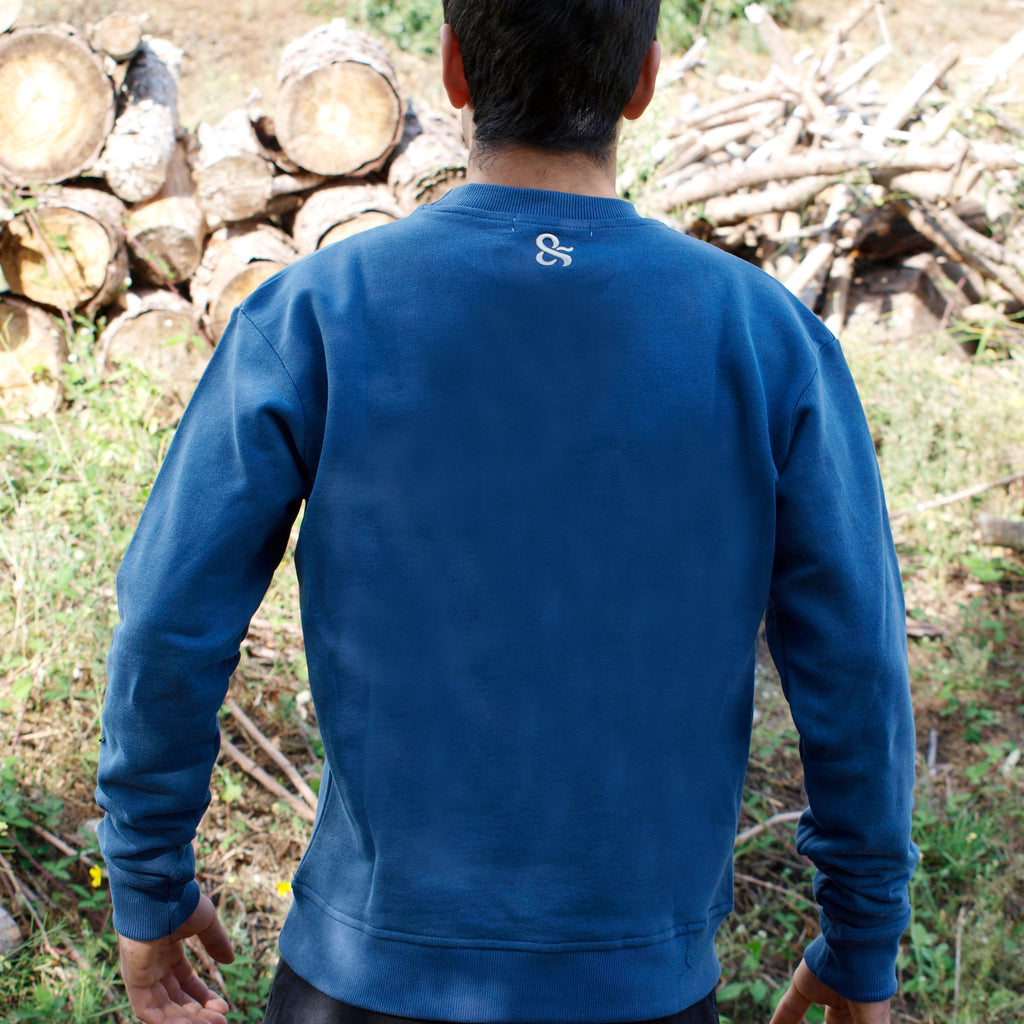 Sudadera Unisex – Blue Core
