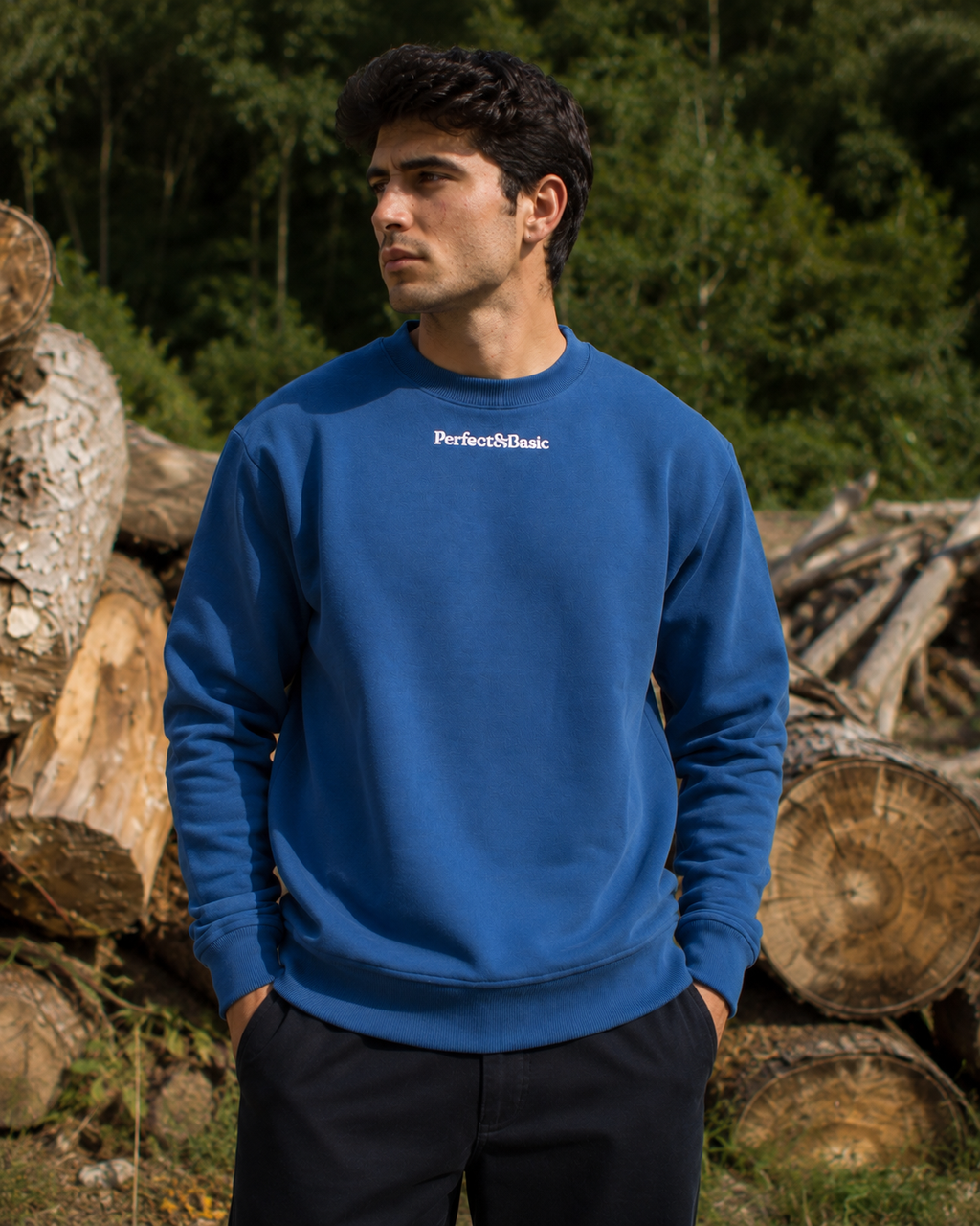 Sudadera Unisex – Blue Core