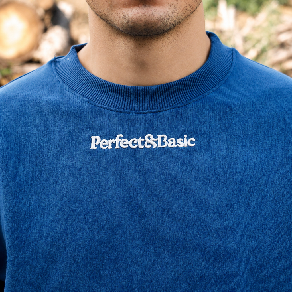 Sudadera Unisex – Blue Core