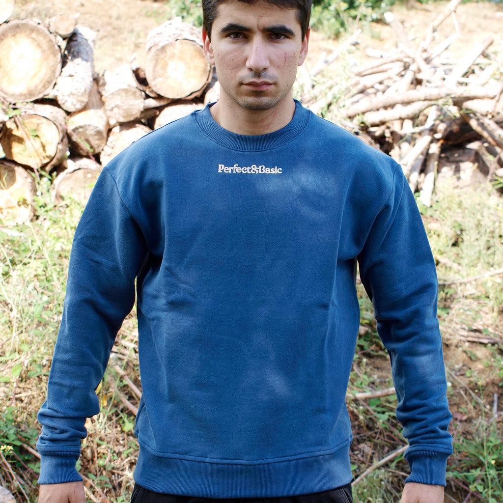 Sudadera Unisex – Blue Core
